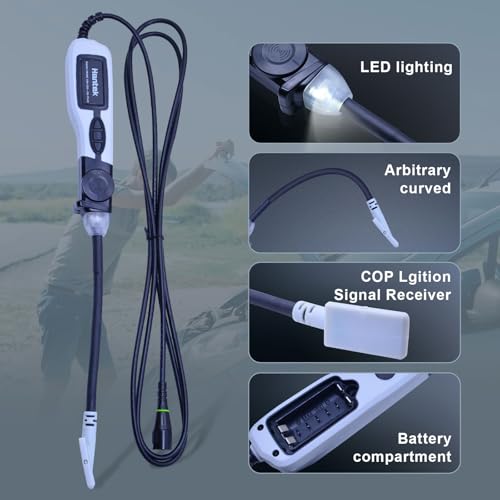 Image of Hantek Signal Probe Coil-on-Plug HT25COP Ignition Waveform of Automobile Engine, Compatible with Normal Oscillscope