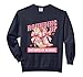 Rounding Up 100 Days Of School Coquette Bow Western Cowgirl Comfort Colors Adult Sweatshirt
