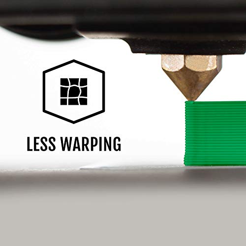 Image of HATCHBOX 3D PLA-1KG1.75-GRN PLA 3D Printer Filament, Dimensional Accuracy + /- 0.05 mm, 1 kg Spool, 1.75 mm, Green