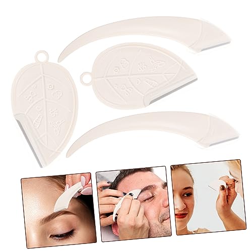 BESTOYARD 4 Pcs Lâminas De Barbear Para Rosto Feminino Máquinas De Barbear Para Mulheres Barbeador D