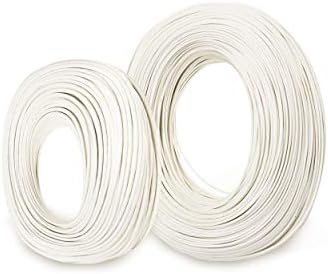 Mica High Temperature Wire -60~450 Degree C,Strands of Nickel plated copper wire,Insulation by Mica and Fiberglass,used in harsh environments (AWG10 10Ft)