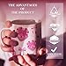 GOMAKERER 10 Sheets UV DTF Cup Wrap Transfer Stickers, Pink Blue Coquettte Bows Rub on Decals Disco Ball Flower Cake Waterproof Cup Transfer Decoration for DIY Bottles Drink Jam Cake Container