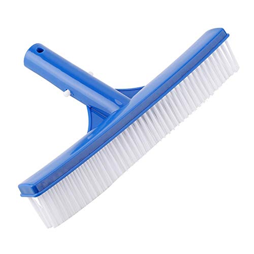 Yonhchop Pool Cleaning Brush, 10 inch Durable Plastic Pond Spa Hot Spring Swimming Pool Brush Cleaning Dirt Moss Tools