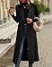 IDEALSANXUN Long Vest for Women Sleeveless Blazer 2025 Trench Coats Spring Fall Business Casual Outfits Office Work Dressy Jackets, Black, S