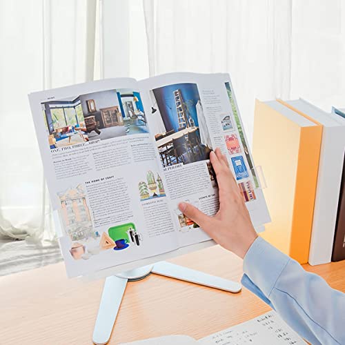 boekenstandaard Boekhouder Hoogte Boekstandhouder for het lezen van handsfree,desktop verstelbare lees boekenplank… - Image 6