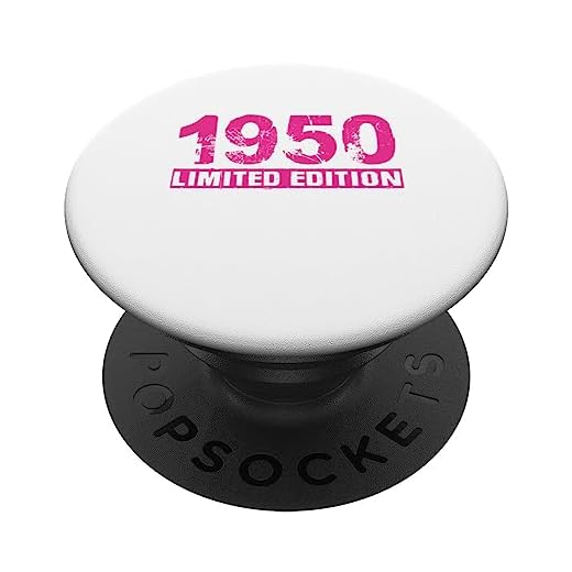 Edición limitada 1950 Cumpleaños 1950 Vintage 1950 PopSockets PopGrip Intercambiable