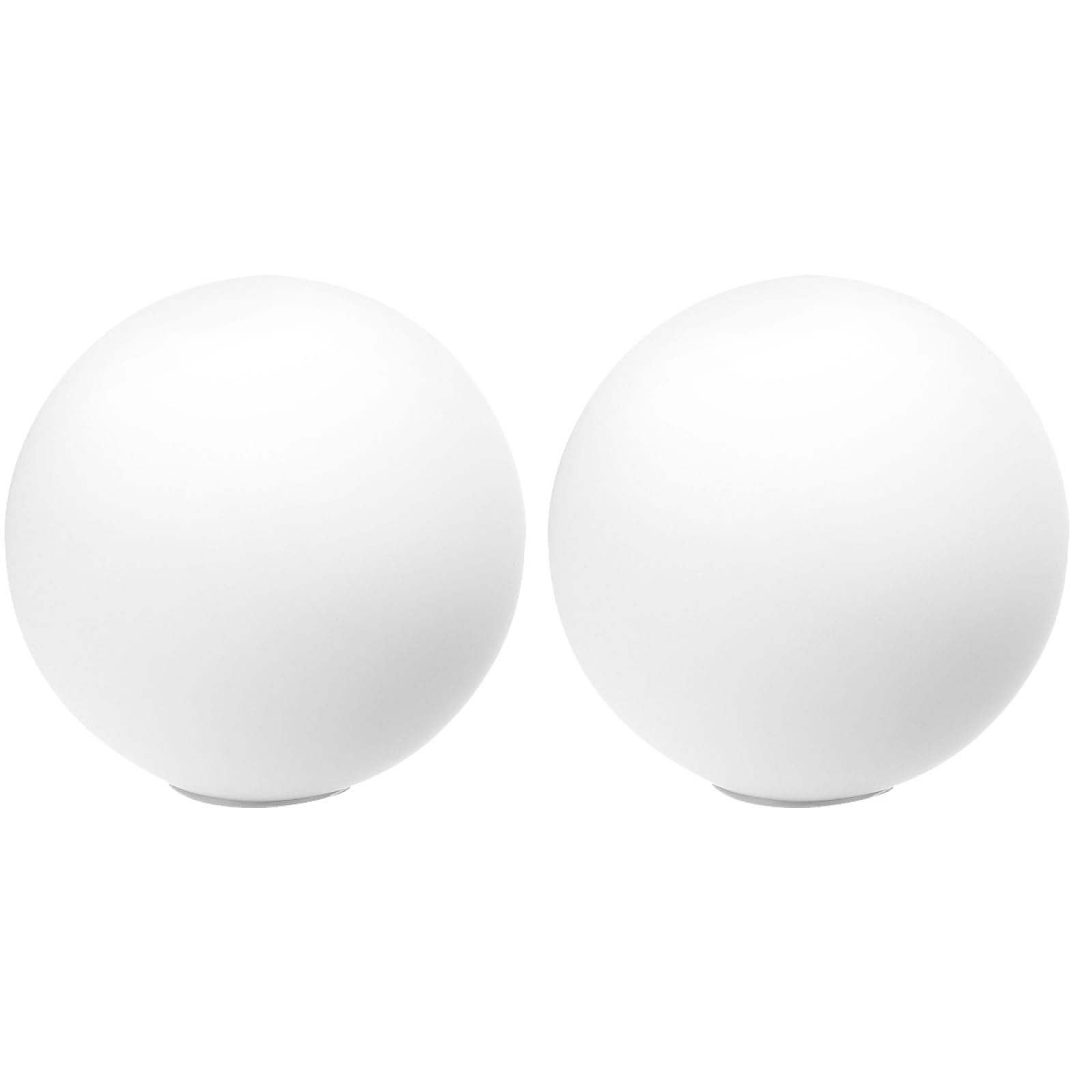 Cabilock 2pcs Glass Lamp Shade Lamp Decorative Ball Shape Light Cover Table Lampshade Light Cover Lampshade for Table