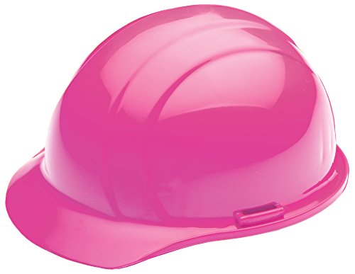 Delta Plus Americana MegaRatchet Cap with 4-Point, Slide Lock Suspension, Hi Viz Pink, 6.5-8 (WEL19369HP)