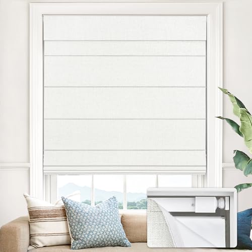 UNISHADES No Drill Off-White