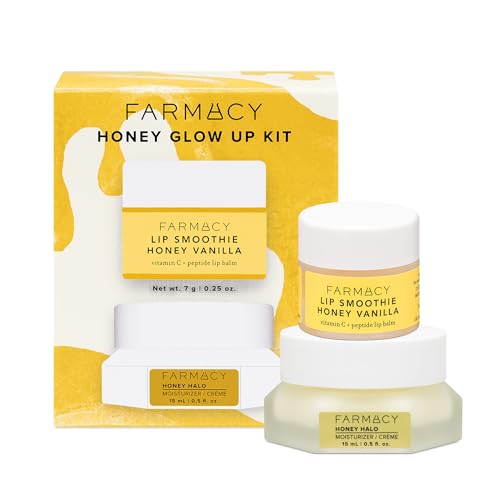 Farmacy Honey Glow Up Gift Set - Includes Honey Halo Ceramide Fac...