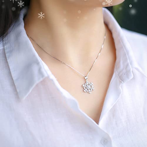 Collier flocon de neige argent accessoire bohème pour vos tenues d'été - 6