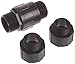 Superior Pump 99555 Universal Check Valve, Plastic, Fits all 1-1/4-Inch or 1-1/2-Inch MIP or FIP, Black (Pack of 1)