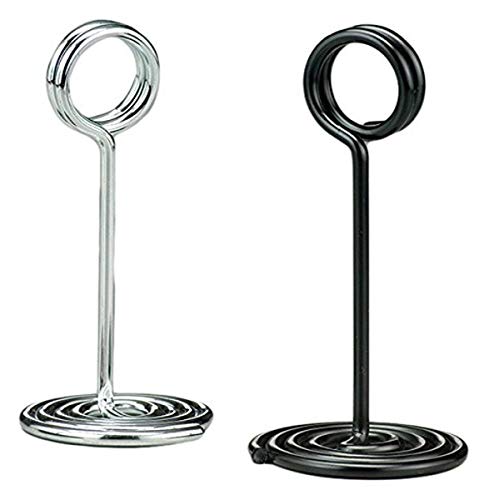 Image of American METALCRAFT, Inc. American Metalcraft NSC12 12 inch Chrome Swirl Base Number Stand
