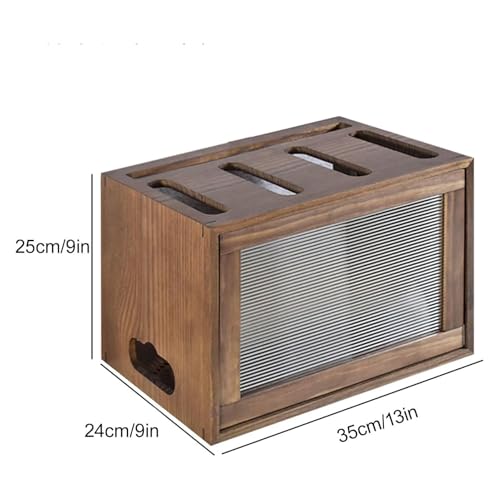 Cache-boîtier avec porte en acrylique premium pour routeur Wi-Fi - 3