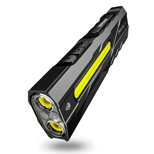 Lampe de poche LED 1300 lumens avec base magnétique T9 Pro
