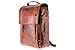 Produktbild Alpenleder Rucksack BOZEN  Vintage Echt Leder Daypack  Tagesrucksack, Reiserucksack, Stadtrucksack, Kurierrucksack, Lederrucksack für Damen und Herren (30 x 40 x 10cm, 13.5L, Cognac)