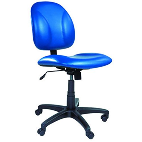 Adjustable 1924" Chair ESD Vinyl with Nylon Base and Drag