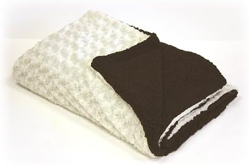 A Pet Project Exotic Two Sided Faux Fur Pet Throw Warm Blanket for Dog/Cat Bed, Couch, Sofa and Car - 50" x 60"