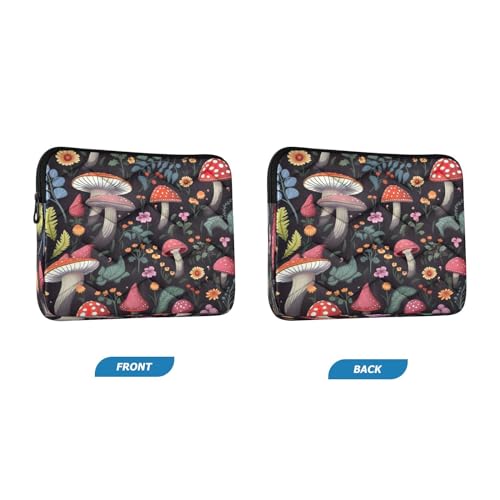 Funda para portátil 13-14 pulgadas impermeable con diseño de hongos miniatura 2