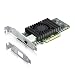 Produktbild 10Gtek® 10Gb PCI-E NIC Netzwerkkarte, Single Copper RJ45 Port, mit Intel X540-BT1 Controller, PCI Express Ethernet LAN Adapter Support Windows Server/Windows/Linux/ESX, Compare to Intel X540-T1