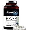 P5P-Vitamin-as-Pyridoxal-5-Phosphate-100mg-180-Capsules-Activated-P5P-Vitamin-B6-Supplements-Support-Brain-Health-Memory-Function-No-GMOs NatureBell P5P Vitamin B6 100mg Per Serving, 240 Capsules | Activated Pyridoxal 5 Phosphate Supplements – Essential B Vitamins for Brain & Memory Health – Non-GMO