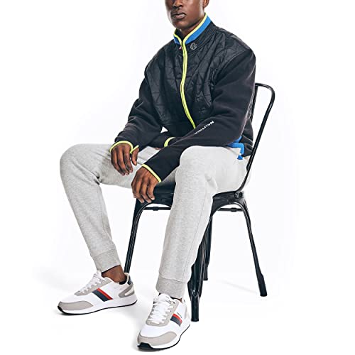 Nautica Men's Competition Sustainably Crafted Full-Zip Mock-Neck Jacket2