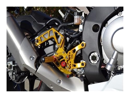 Repose-pieds arrière réglables CNC moto R1 pour éliminer les glissades