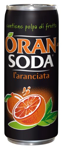 ORANSODA 24 blikjes x 0,33 l limonade Campari - (23 EUR) van sapori-italia-