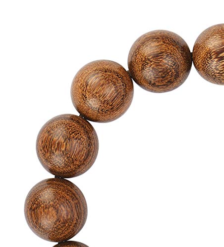 Image of Prayer Bead bracelet Mala Beaded Bracelets for Men Women 12 /15MM 