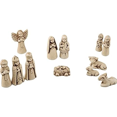 Meximart 12 Piece Mini Nativity Set Cover