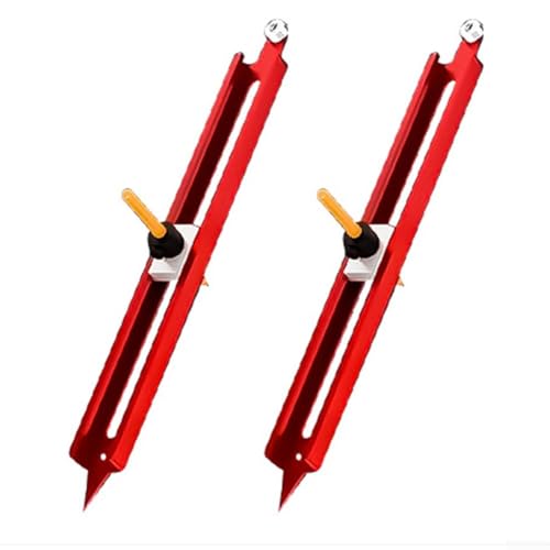 Besttoolifes Konturenlehre aus Aluminium mit Stahlrollenlagern für Fliesen, Teppich und Holzbearbeitung, Kopieren und Messen