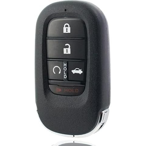 Smart Key Fob Remote Replacement Compatible with Honda Accord Civic 2022 2023 2024 Keyless Entry Remote FCC ID:KR5TP-4，72147-T20-A11 Cover