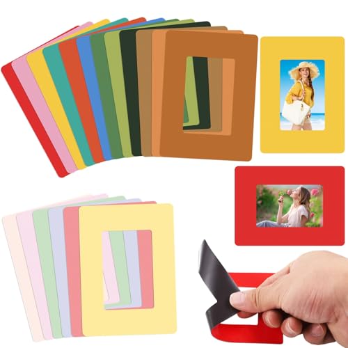 OMISTAR 60 PCS Magnetic Picture Frames (Wallet Size)