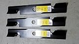 DMSC2801 Set of 3 Commercial Lawn Mower Blades to Fit Toro Z Master 52' 133-2134