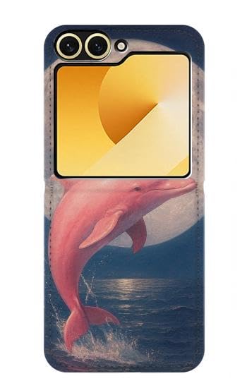 Etui Samsung Galaxy Z Flip 6 Housse Rabat Cuir Dauphin