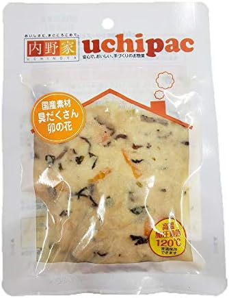 Amazon 具だくさん卯の花5袋セット 無添加 常温保存 Uchipac ウチパク 内野屋 レトルト惣菜 ロングライフ 非常食 内野家 レトルトおかず 通販