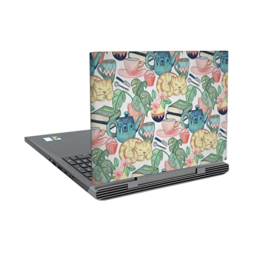 Skin PC portable Dell Inspiron 15 7000 protège capot vinyle Micklyn Le Feuvre Lazy Afternoon