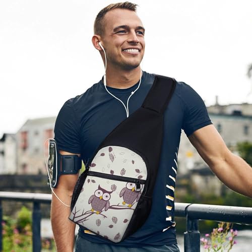 Sling Bag unisex pequeño mochila bandolera para senderismo miniatura 6