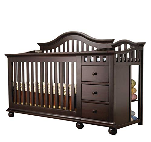 Image of Sorelle Cape Cod Crib and Changer - Espresso, Crib + Three beds
