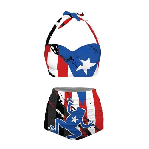 Bathing Suits for Women Two Piece Tummy Control Swimsuits High Waisted Bikini Set Plus Size Tankini Swimsuits3