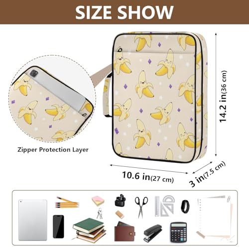 Porte-documents extensible bananes pour ne plus perdre vos feuilles A4