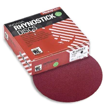 Buy Indasa 8" Rhynostick Heavy Line Solid PSA Sanding Discs (800-E Series) 60
