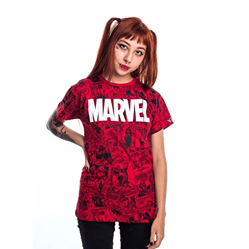 Camiseta Marvel More Than A Fan, Piticas, Unissex, Vermelho, 10