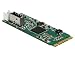 Produktbild DeLock Konverter m.2 Key B+M Stecker zu 1 x intern USB 3.1 Gen 2 Key A 20 Pin Buchse (63998)