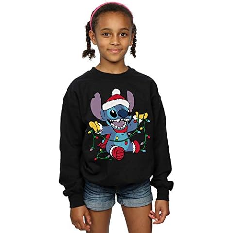 Disney Lilo and Stitch Christmas Sweatshirt Cover