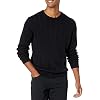 Amazon Essentials Men’s Crewneck Cable Cotton Pullover Sweater