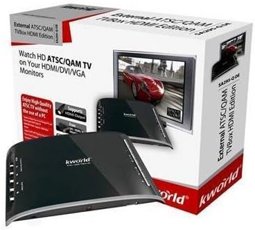 KWorld KW-SA295-Q DE External ATSC/QAM TVBox HDMI Edition