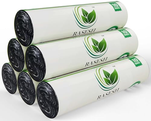 Image of Premium Garbage Bags | 42 X 48 Inches (Jumbo XL)| 10 Count (Pack of 1) | Dustbin Bags | Trash Bags | Black Colour