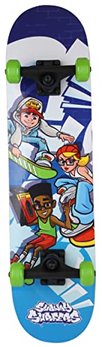 Subway Surfer Graffiti 31" Complete Cruiser Skateboard For Commuting, Cruising, And Tricks, Great For Kids & Teens #TOP21