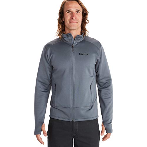 MARMOT Men's Olden Polartec Power Stretch Jacket - Breathable Fleece Midlayer with Thumbholes2
